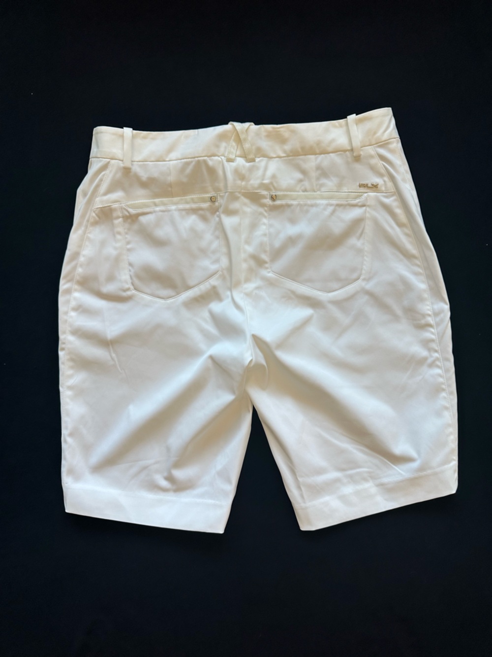 Ralph Lauren White women Flat Front Golf Shorts active RLX tailored fit - Picture 2 of 13